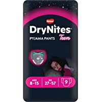 DryNites - Braguitas absorbentes- 8-15 años- pack de 9 unidades